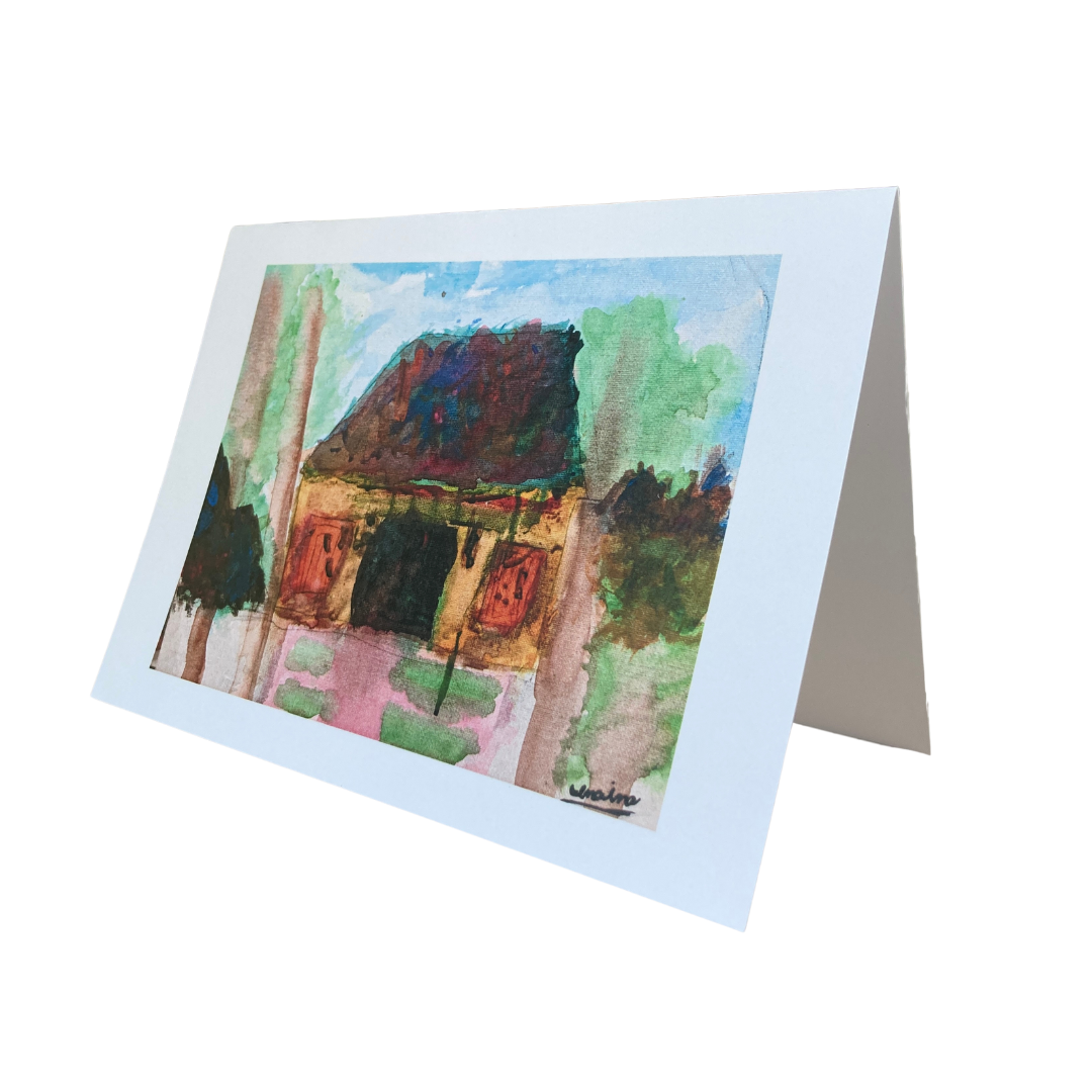 ʻĪao House Plein Air Card