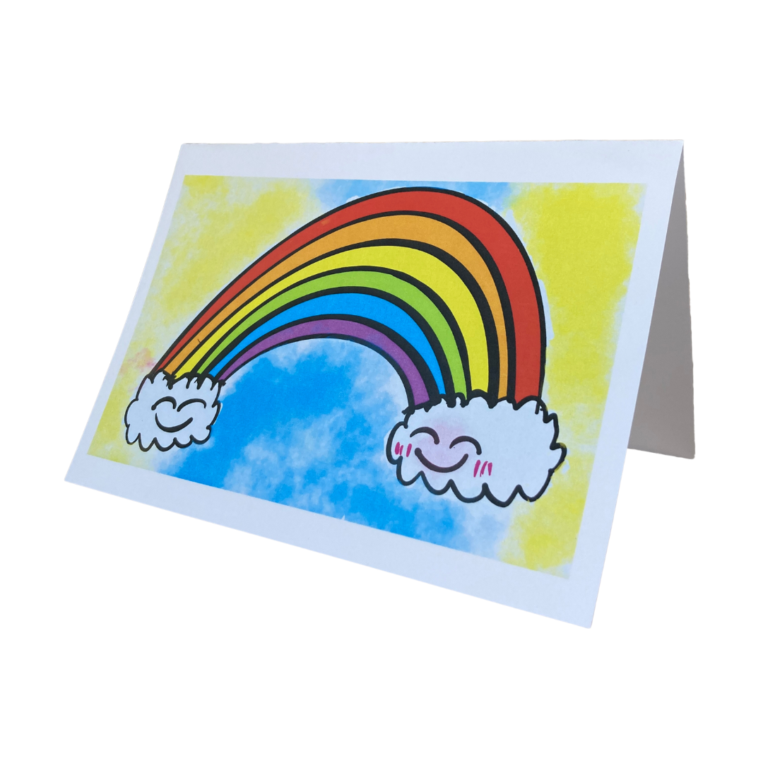 Happy Rainbow Card