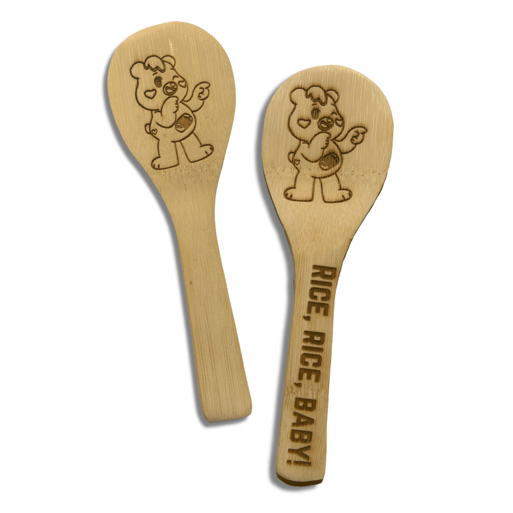 Musubi Mālama Bear Rice Paddles