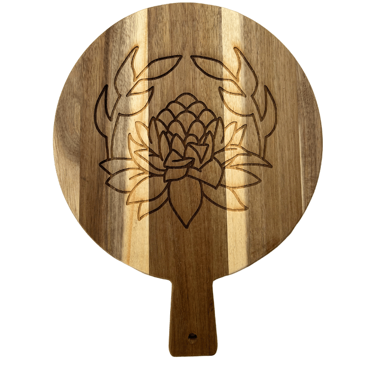 Ginger & Heliconia Cutting Boards