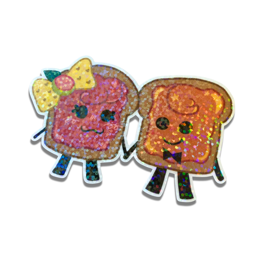 Peanut Butter & Guava Jelly Sticker