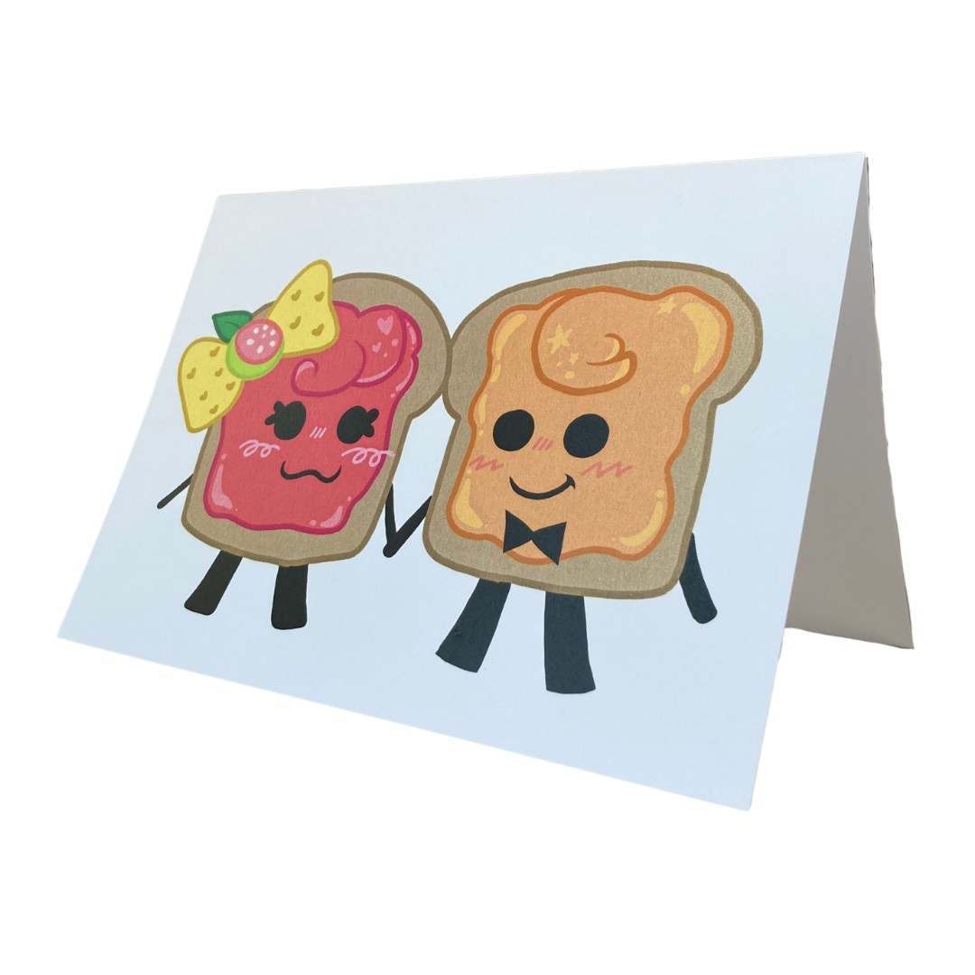 Best Friends PB&J Card
