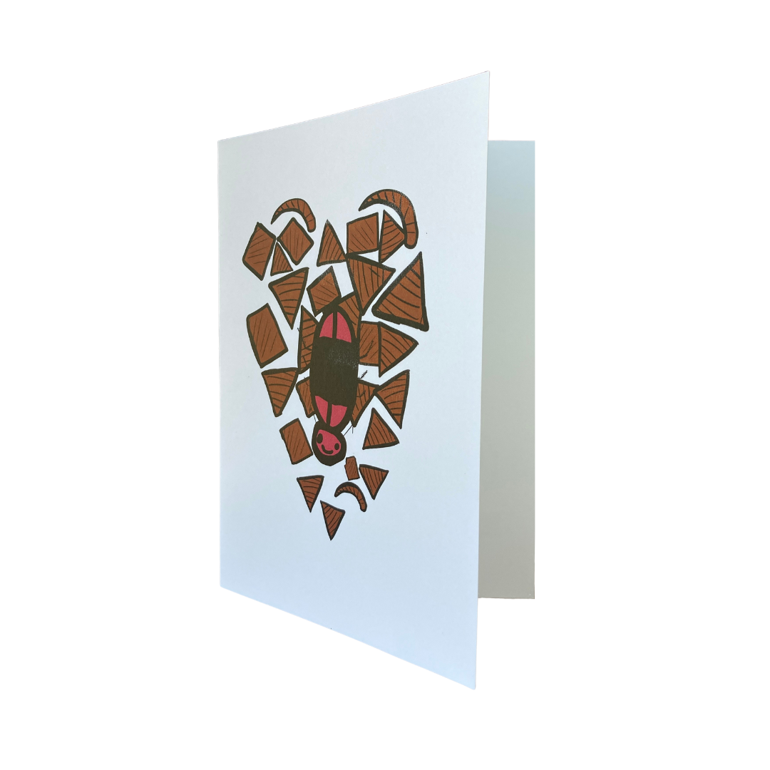 Kakimochi Cockroach Card