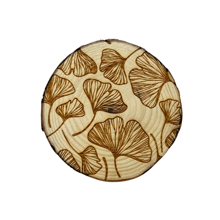 Gingko Leaf Coasters