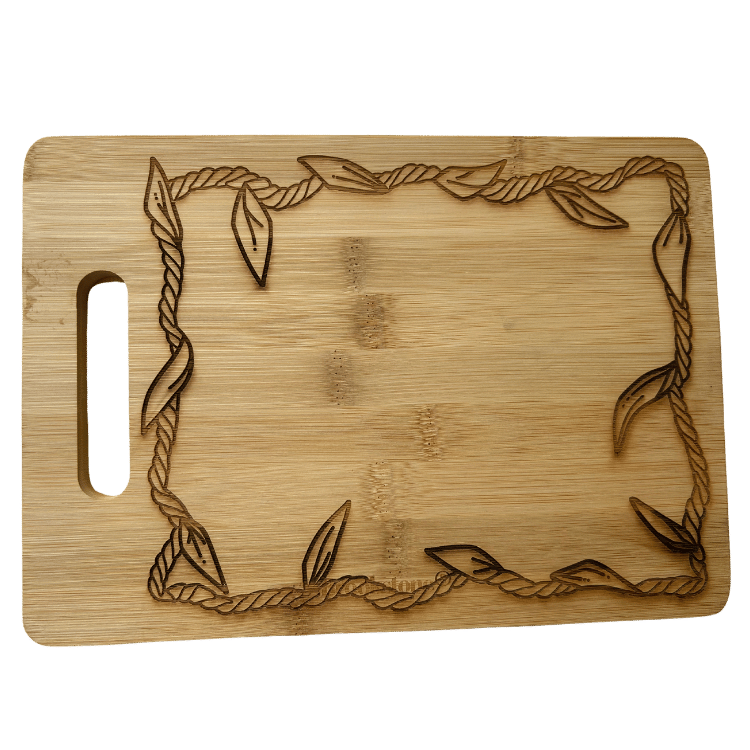 Ti Leaf Lei Border Cutting Boards