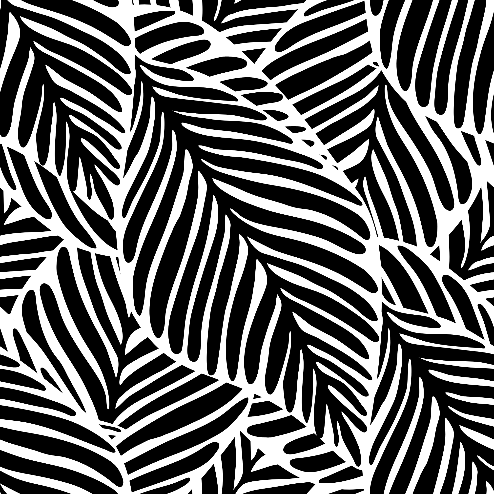 Palm Frond Pattern by Soleil