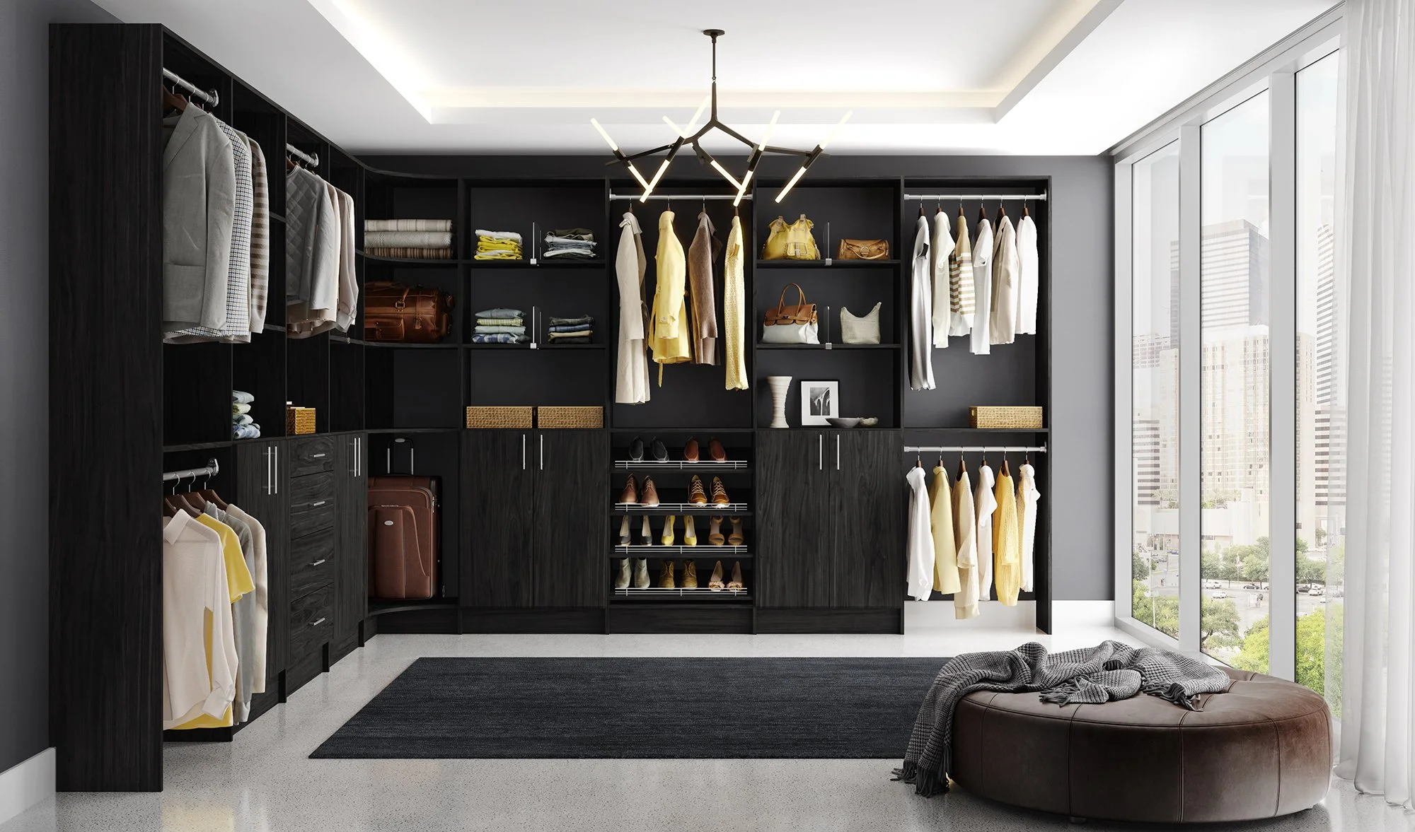 Custom Wood Shelving