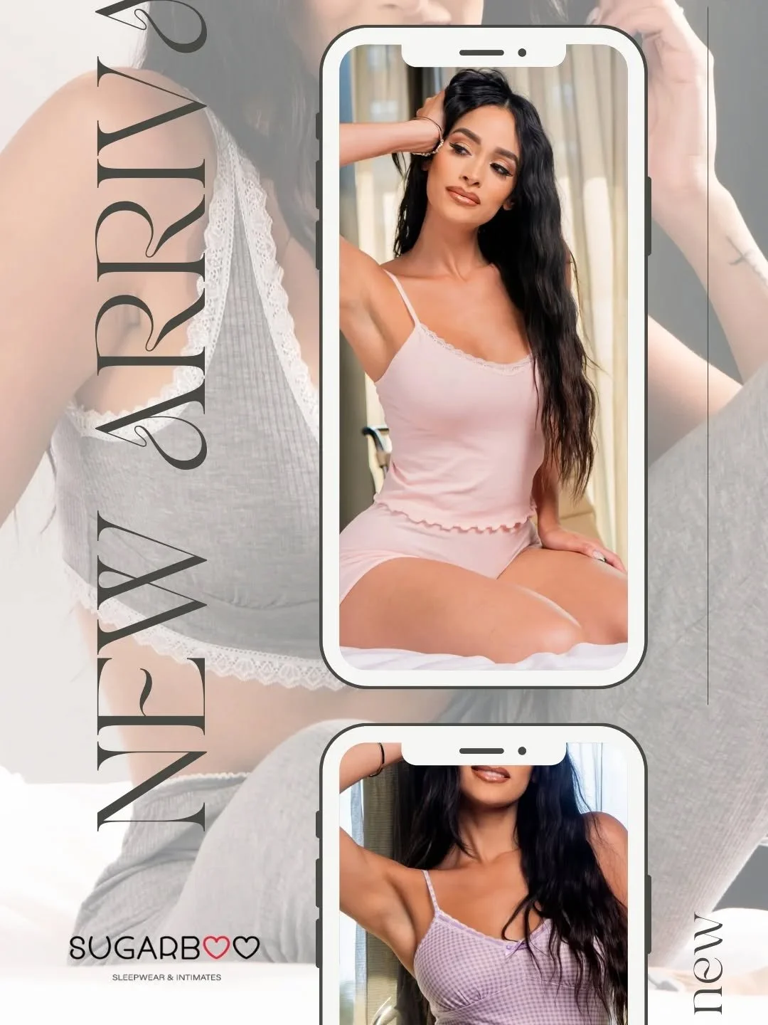 ✨ Something sweet is on the way&hellip; 👀 Our new arrivals are almost here and you&rsquo;re going to love them. Stay tuned, Sugarboo NYC drops soon! 🖤

#Sugarboonyc #SugarbooSleepwear