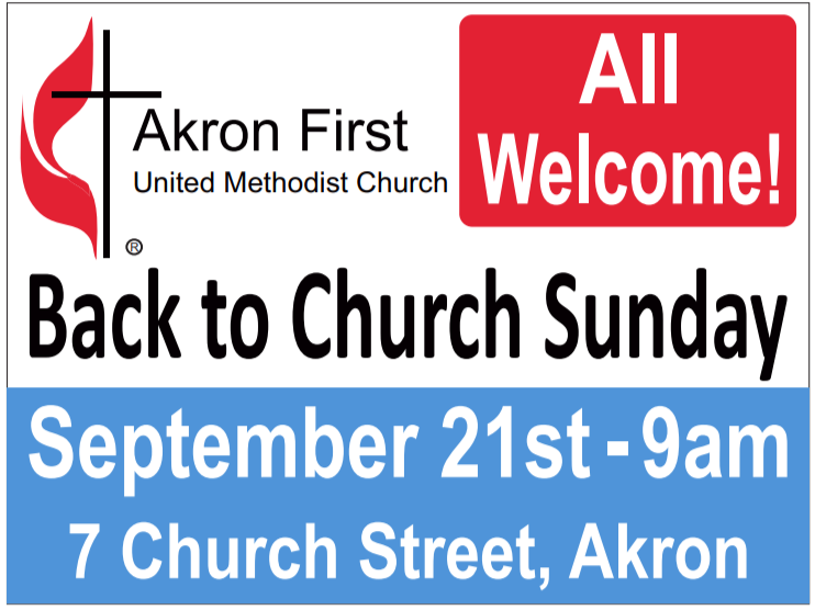 Back to Church Sunday