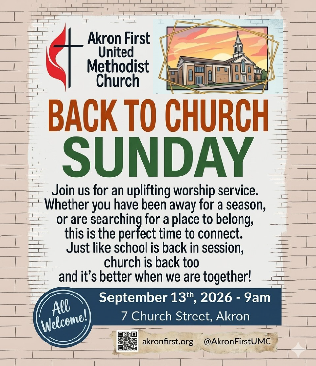 Back to Church Sunday 