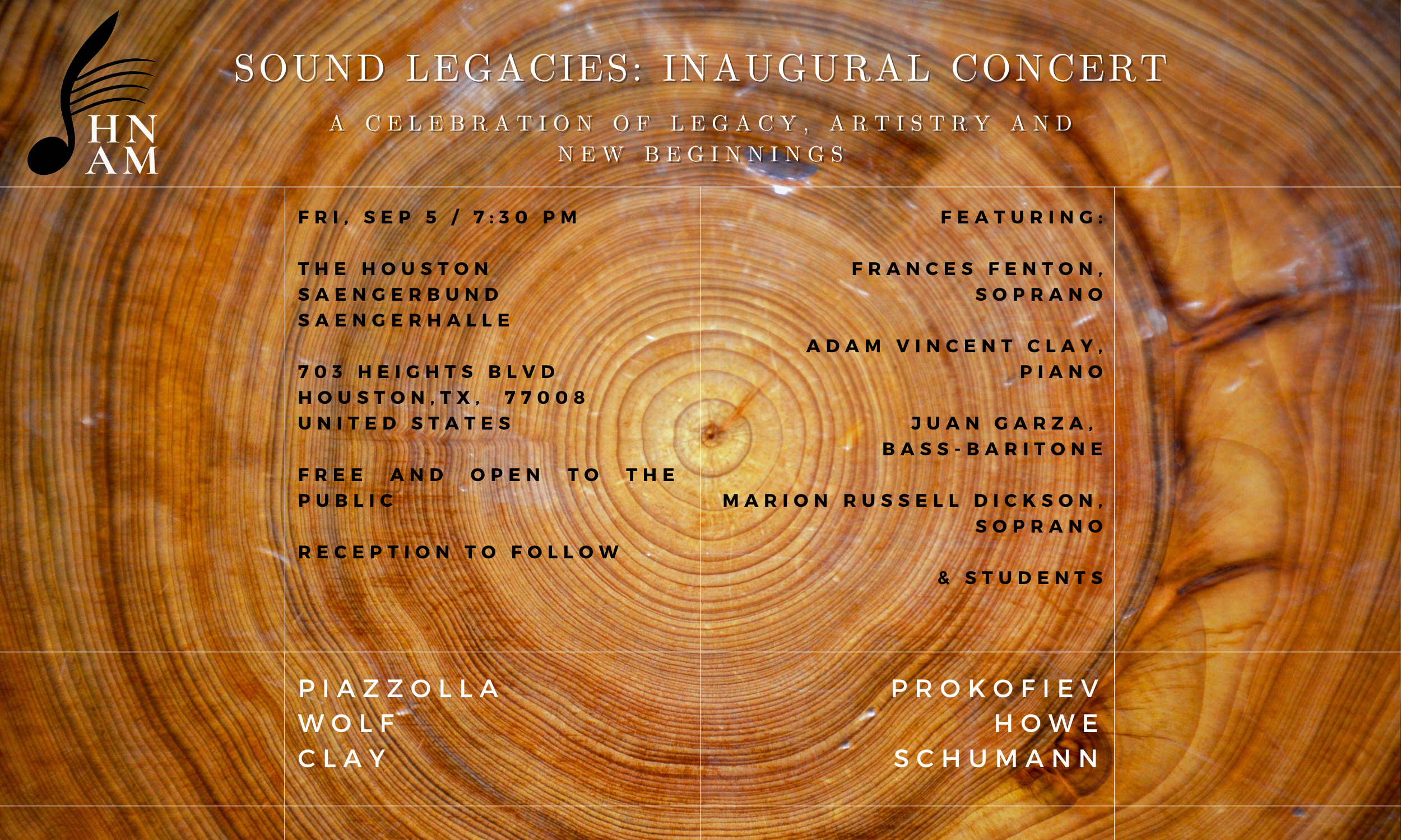 Sound Legacies: Inaugural Concert