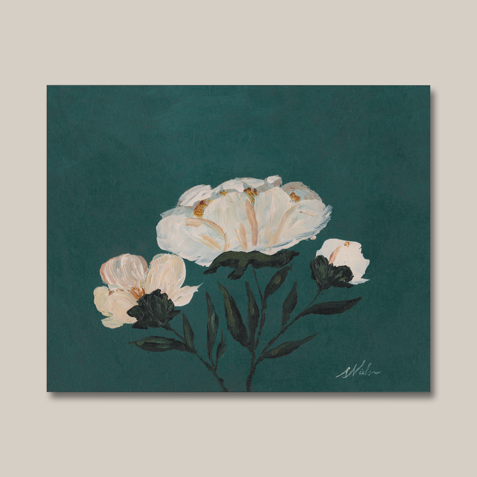"Blooming Blue" Print