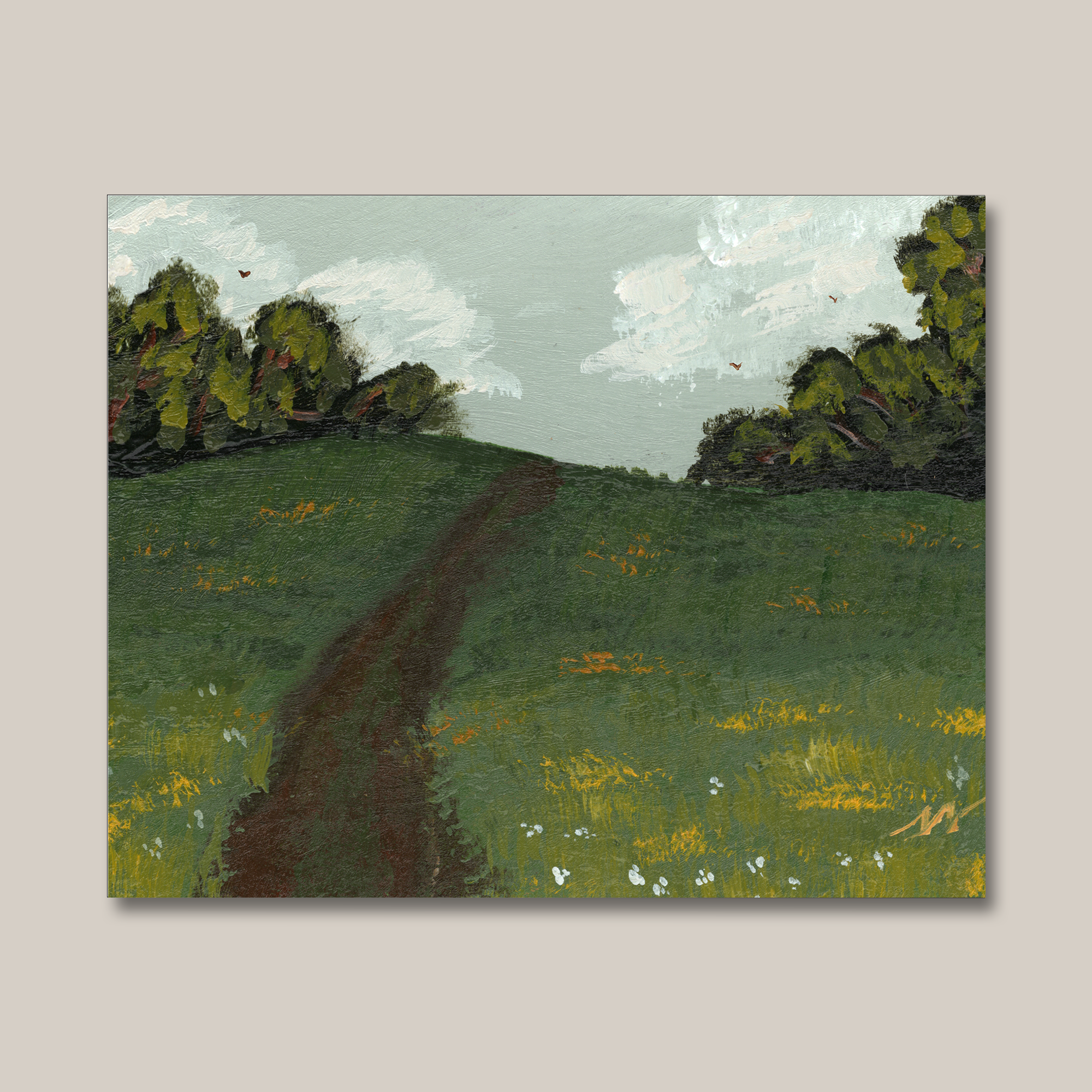 "Walk Through the Green" Print