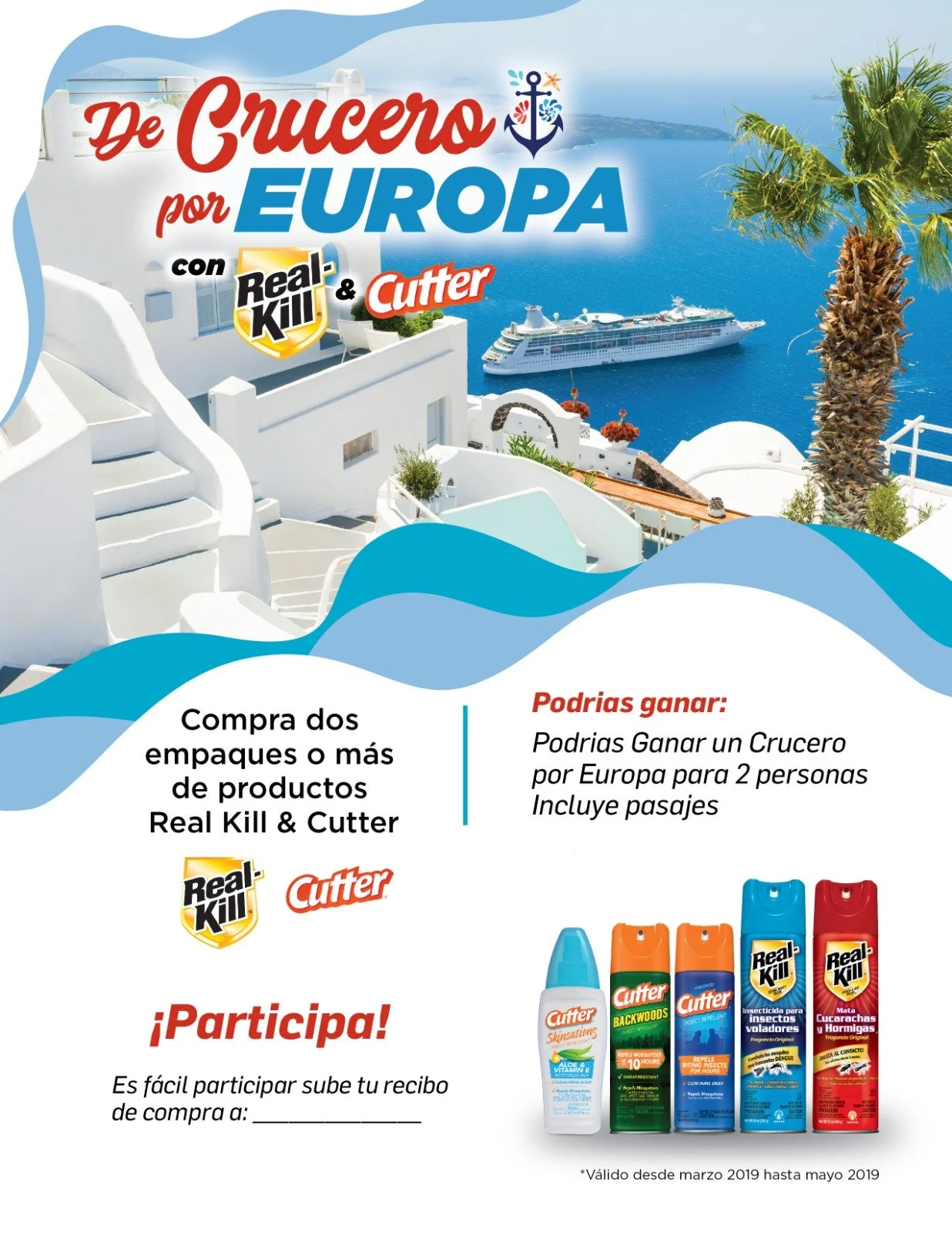Real Kill & Cutter Europa
Print advertising for Real Kill and Cutter product promotion. Press and newspaper ad design for a consumer sweepstakes campaign in Puerto Rico.