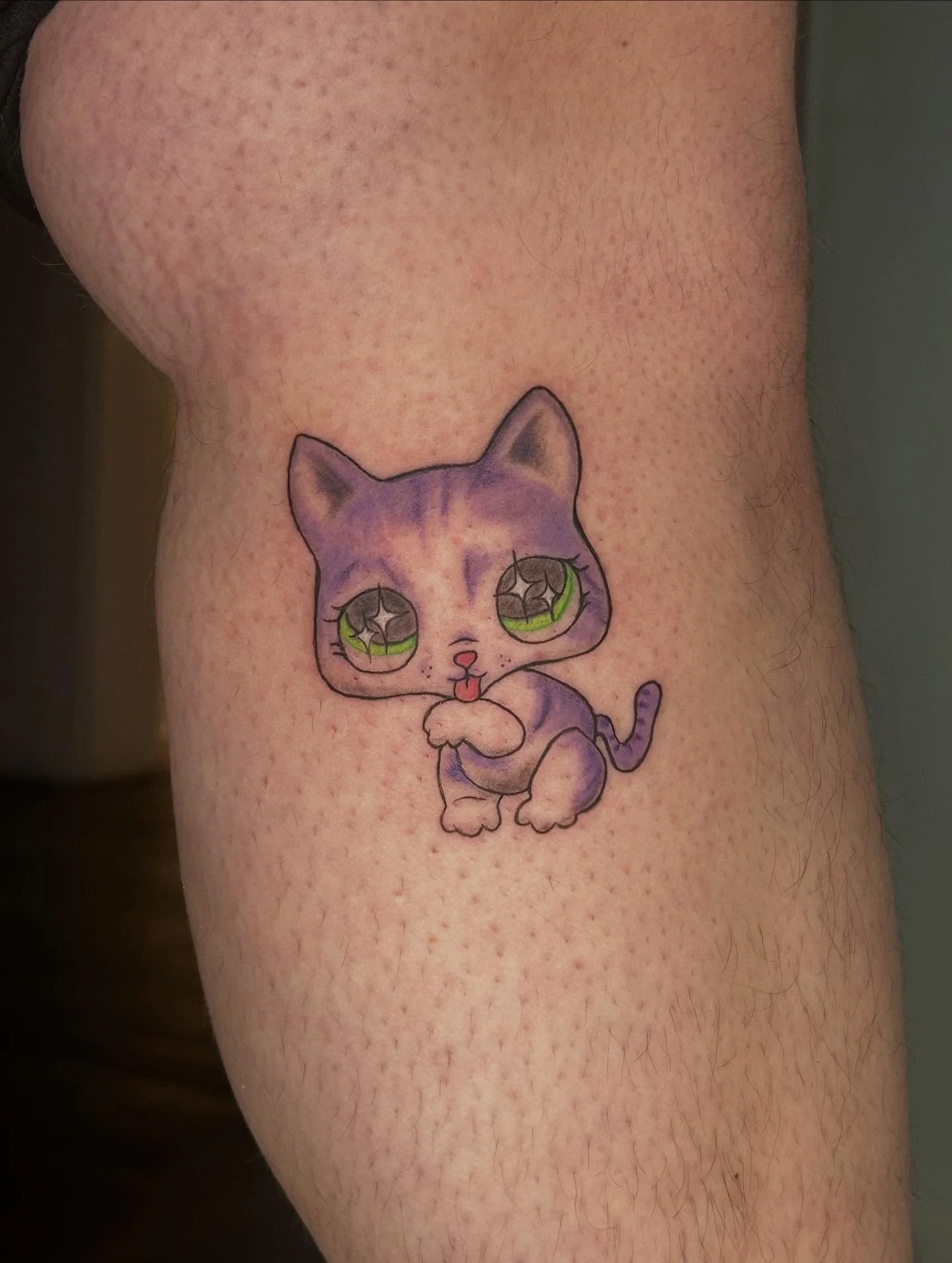 Mara&rsquo;s cat Poggers in the style of Littlest Pet Shop! I don&rsquo;t remember what the issue was but I couldn&rsquo;t use my iPad for most of the time I was designing this and I got to do it mostly on paper before polishing it up on the iPad lat