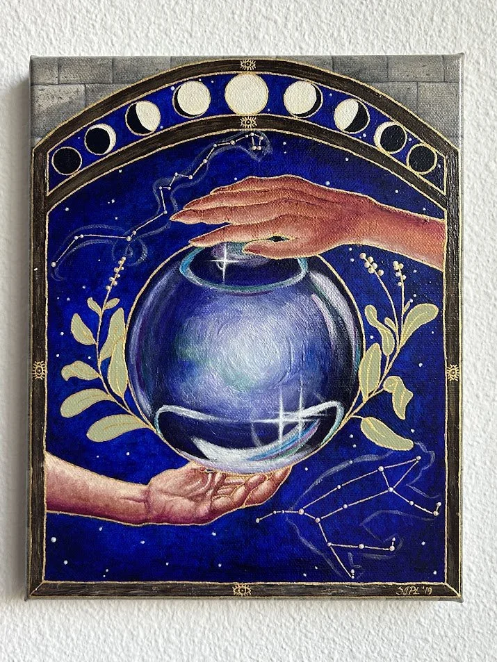 Divinity, acrylic, 2019