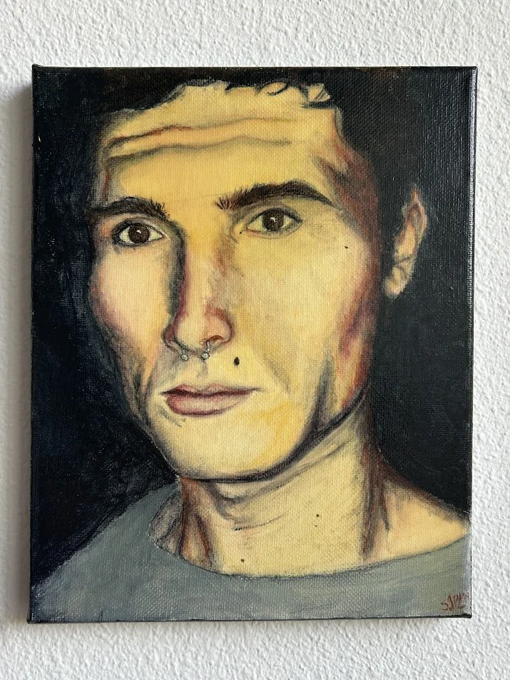 Brit, acrylic, 2019