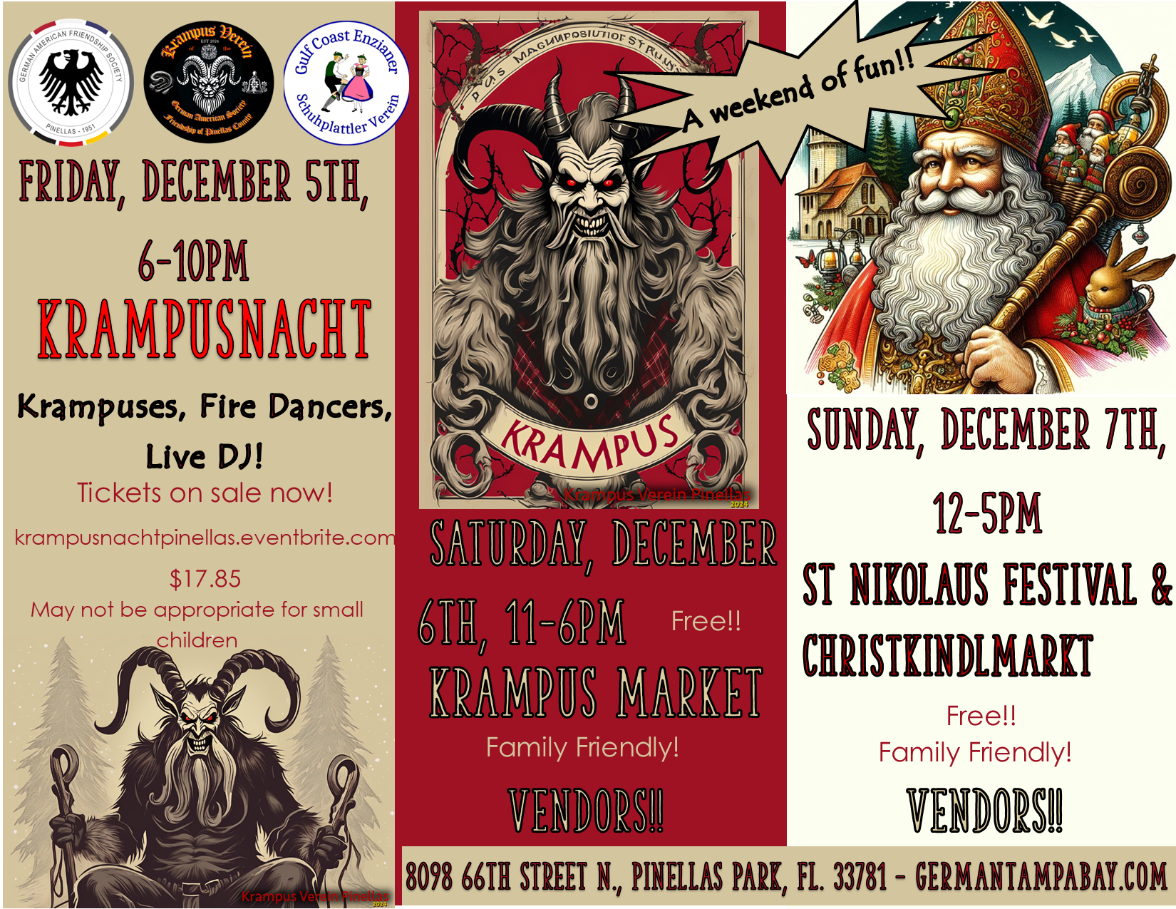 St. Nikolaus Festival & Christkindlmarkt