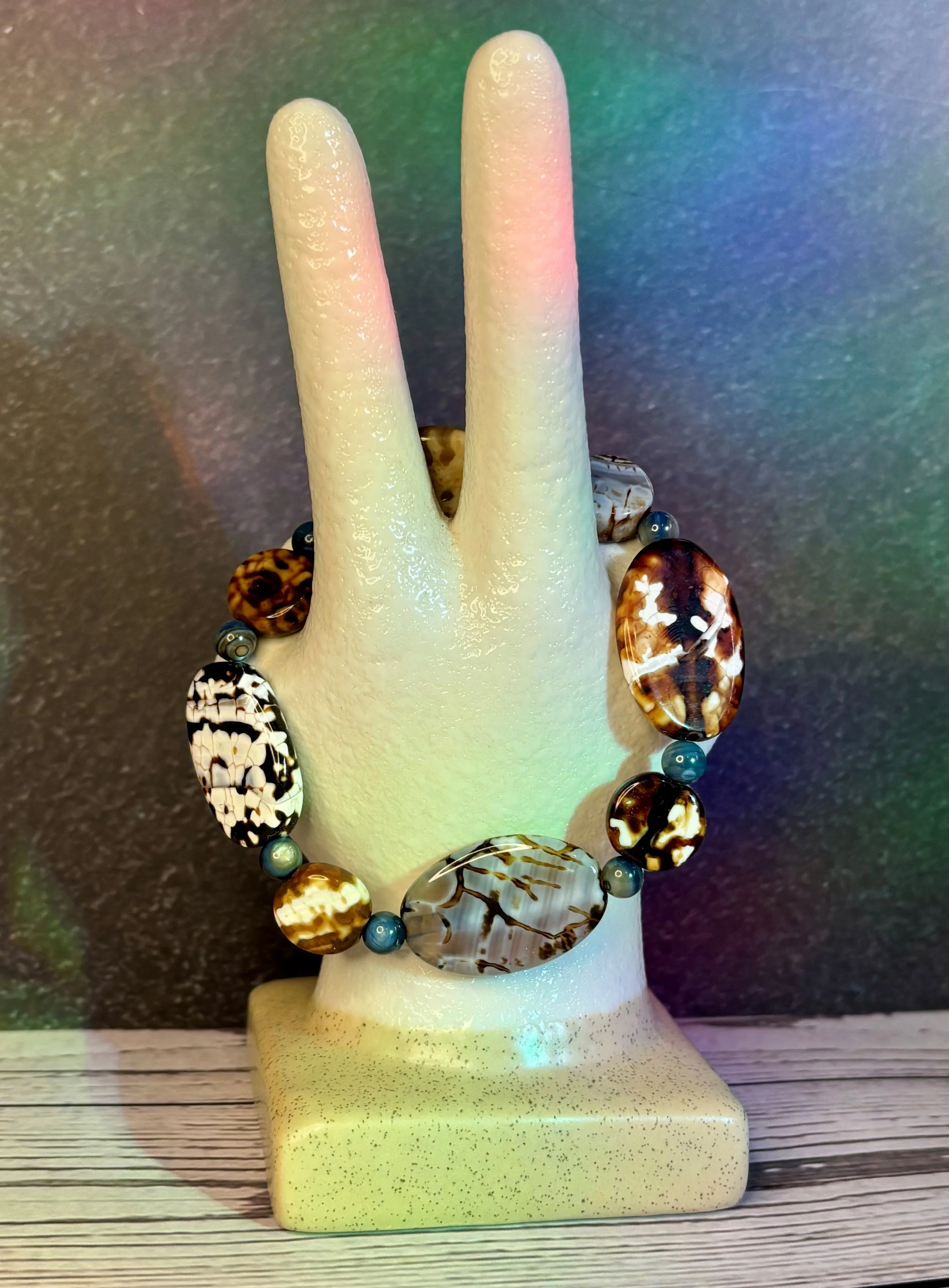 Big oval beads piece bracelet2.jpg