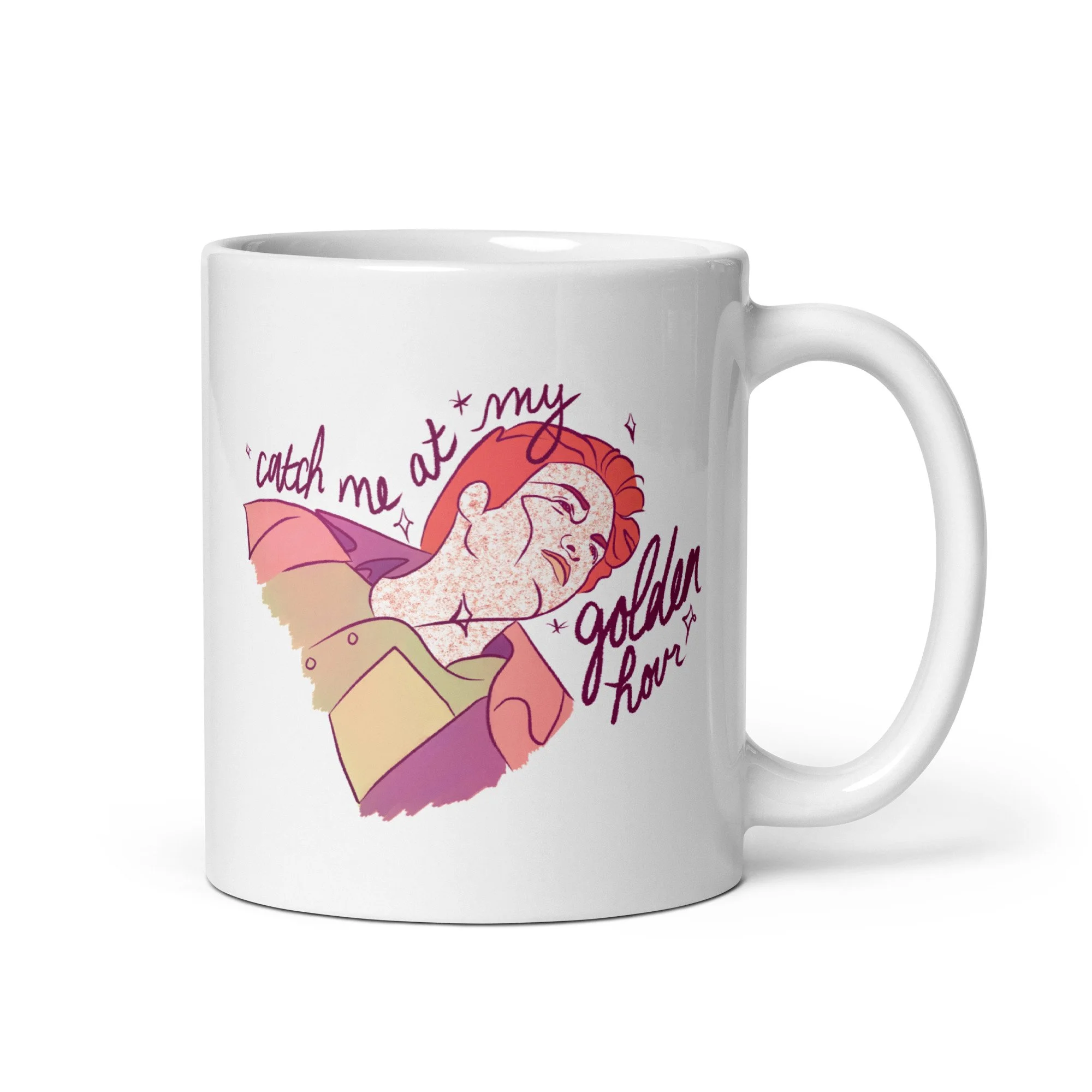 "Catch Me At My Golden Hour" Mug