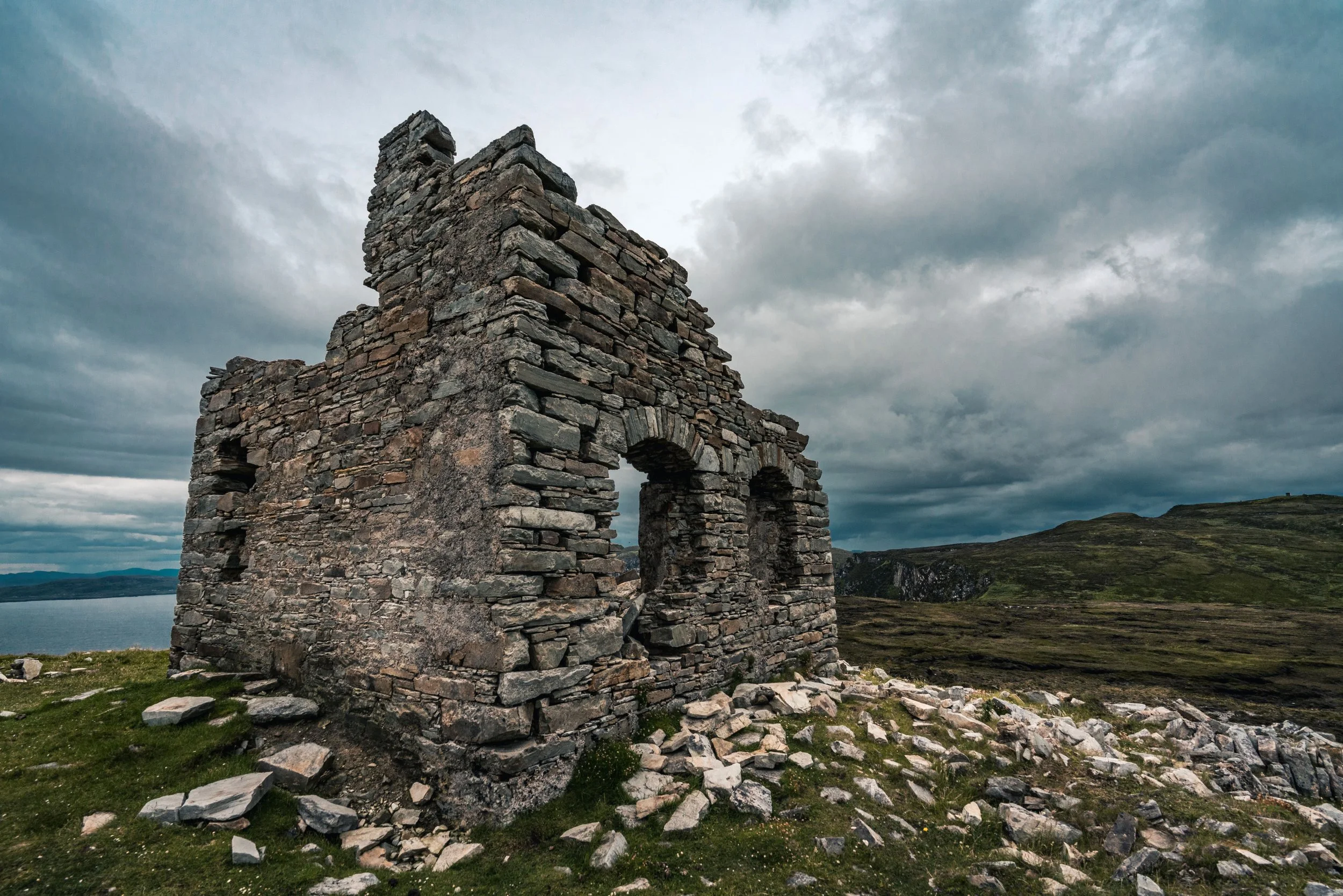 Horn Head lookout point Co Donegal Ireland