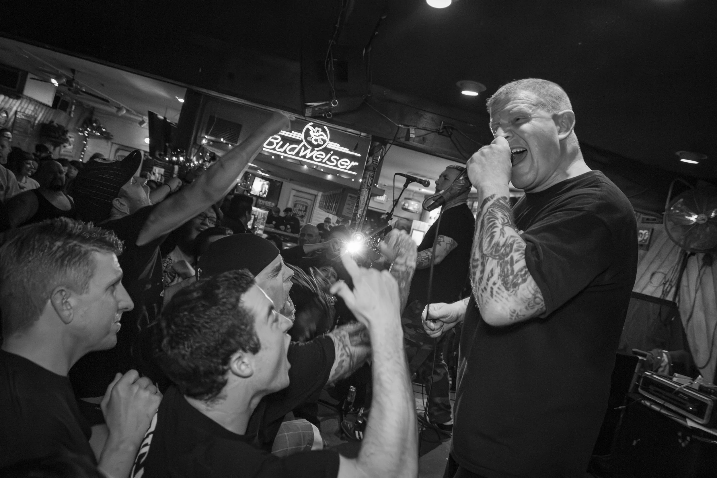 Slapshot - Stage - The Yucca Tap Room Tempe, Arizona