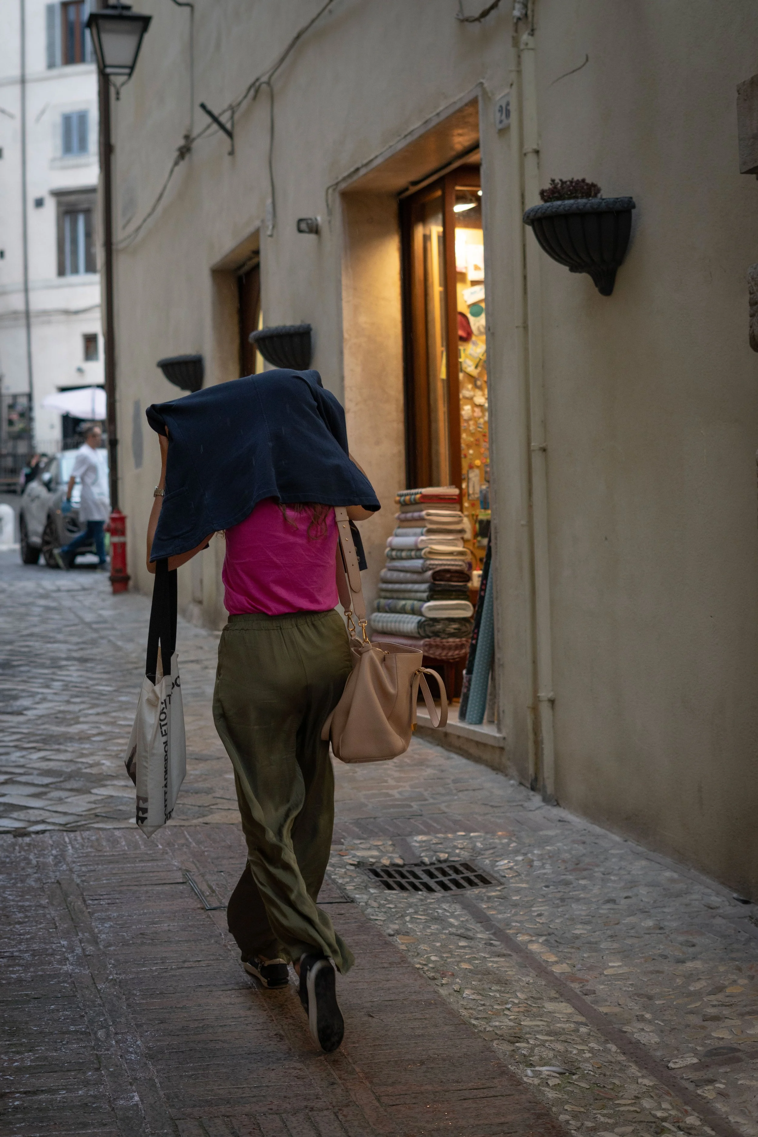 Shower - Spoleto, Italy