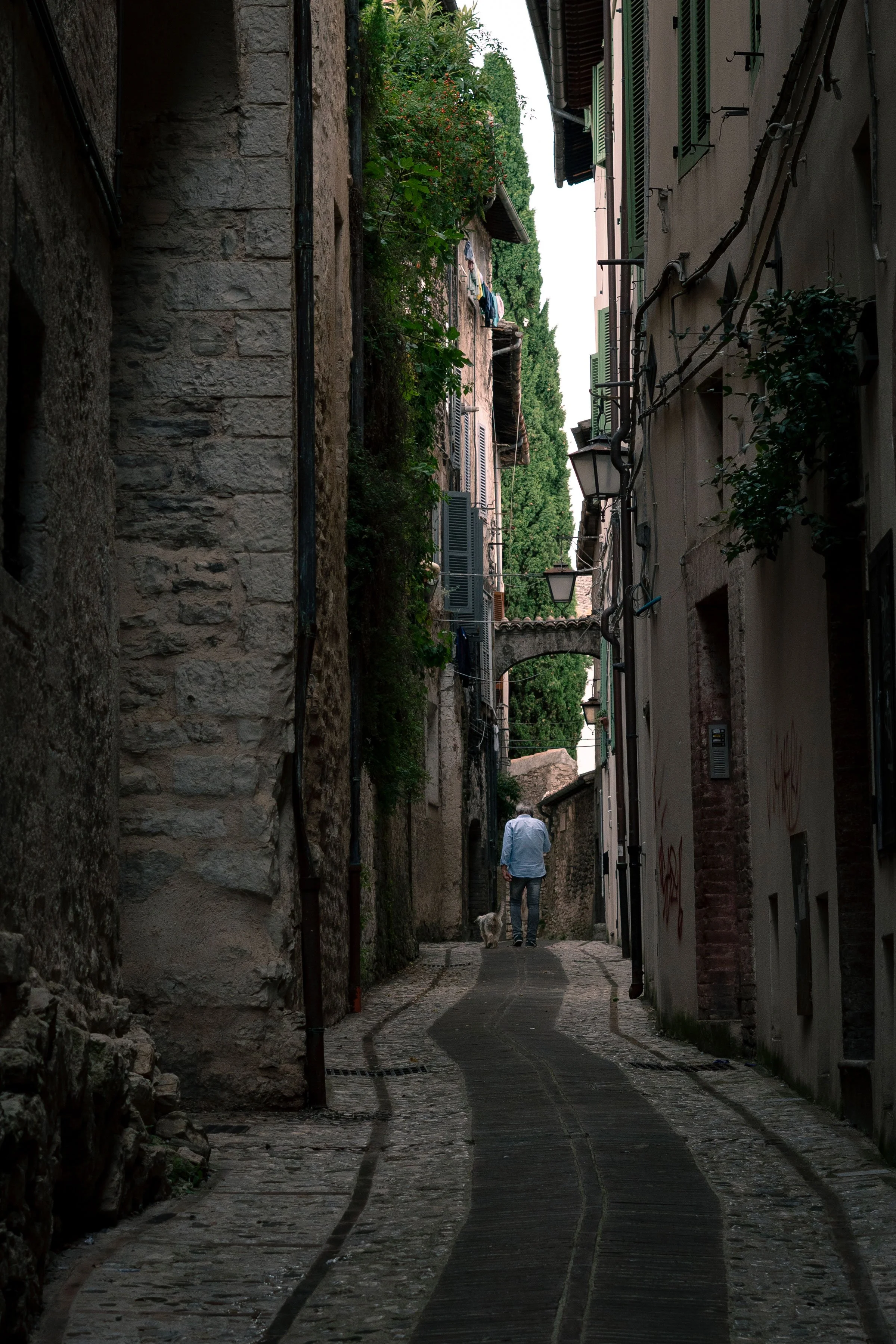 Narrow Passage in Spoleto