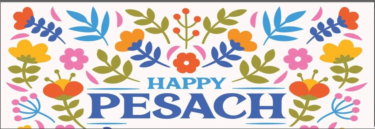 It’s hard to believe Passover is only a month away.