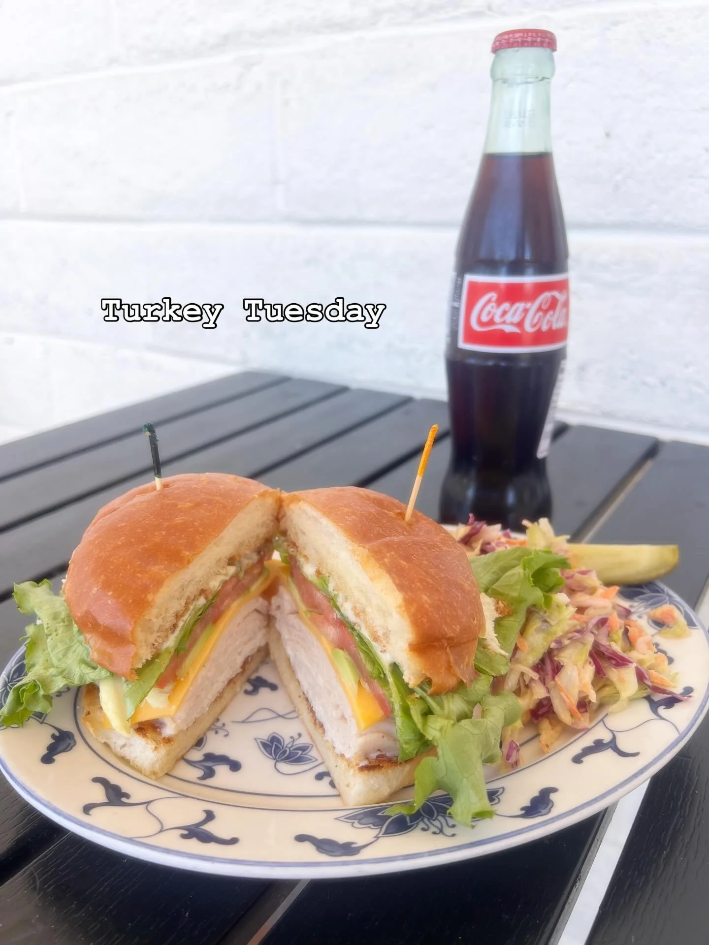 Have you tried our Roast Turkey Avo? Roasted turkey, avocado, cheddar, Dijon mayo, lettuce, tomato &amp; garlic aioli on brioche. The good news is that you can get it every day that we&rsquo;re open.