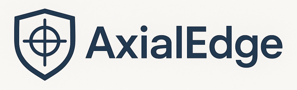 AxialEdge logo for small defense contractors cyber compliance