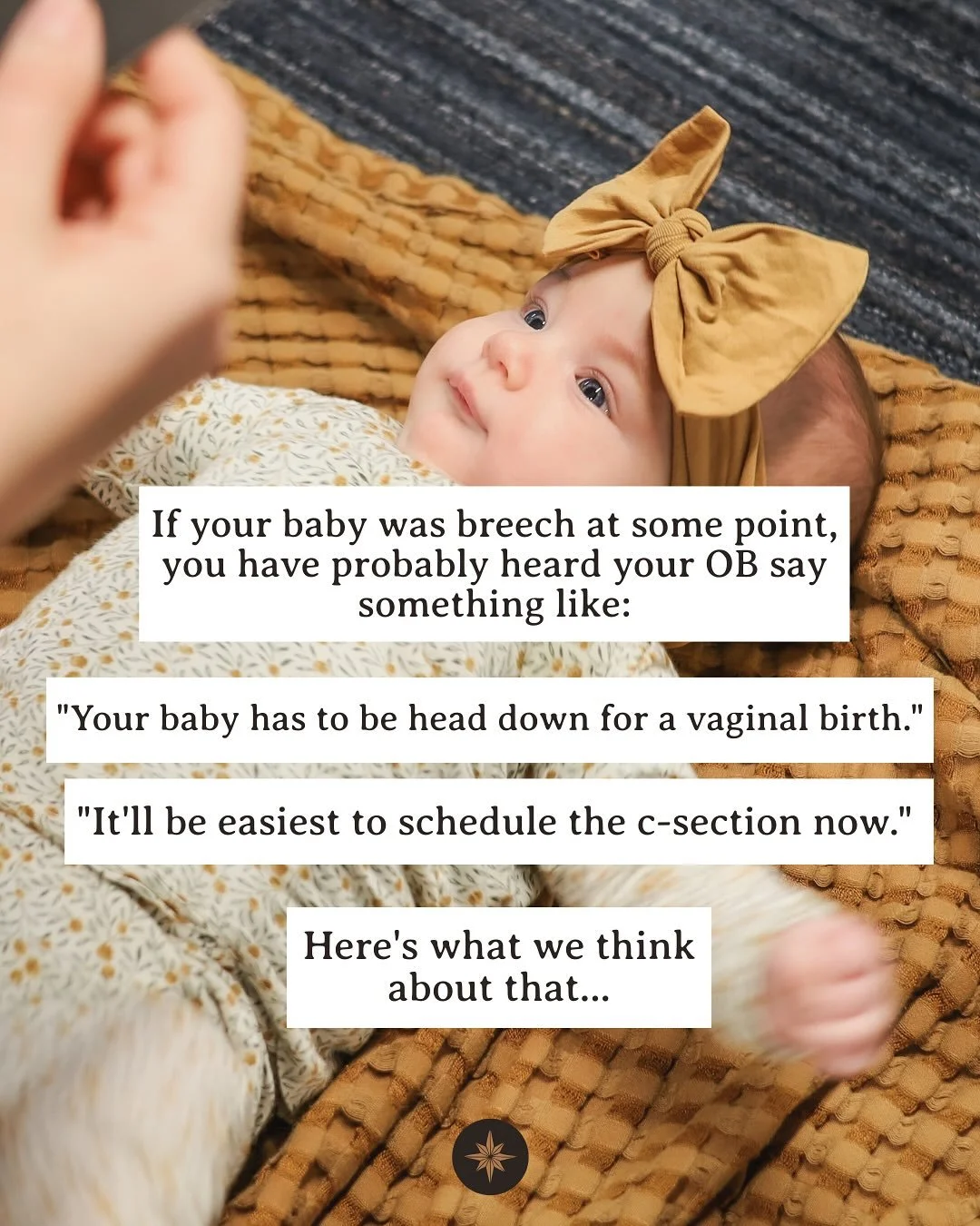 LET&rsquo;S TALK BREECH BABIES!!!! Scroll through 🤎🤎