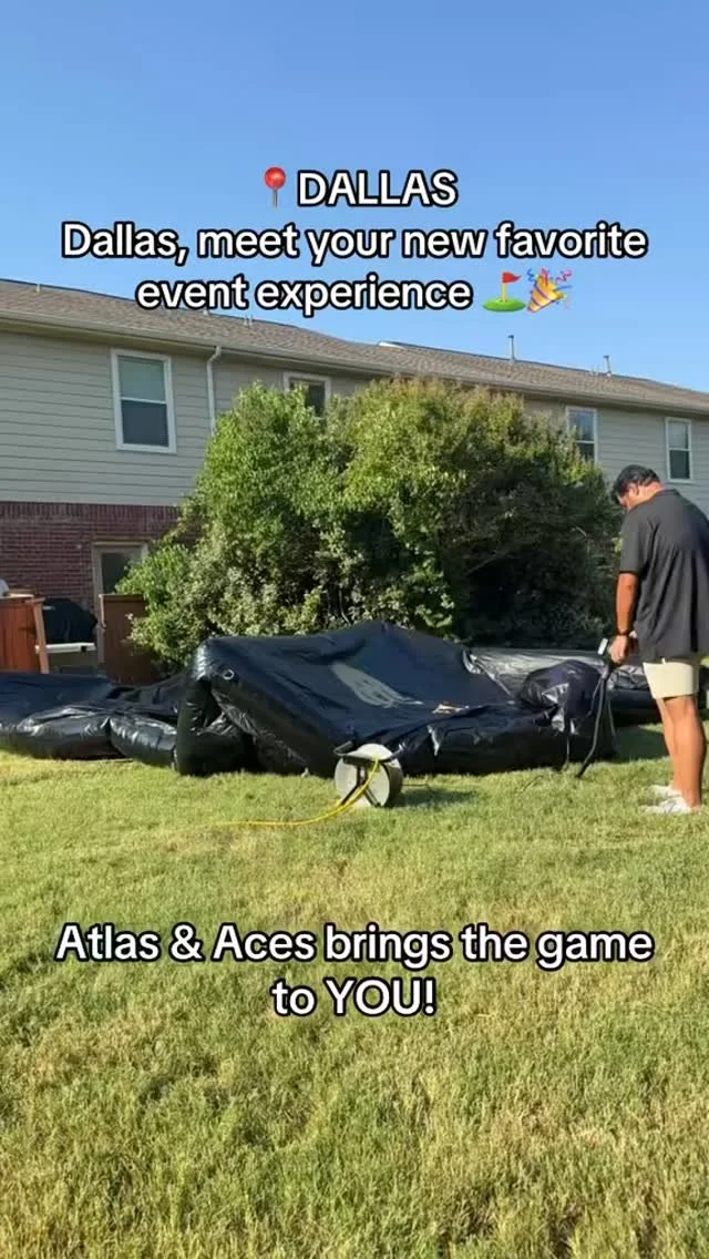 📣DALLAS!
Atlas & Aces Mobile Golf Simulator is here and ready for your next event ⛳️