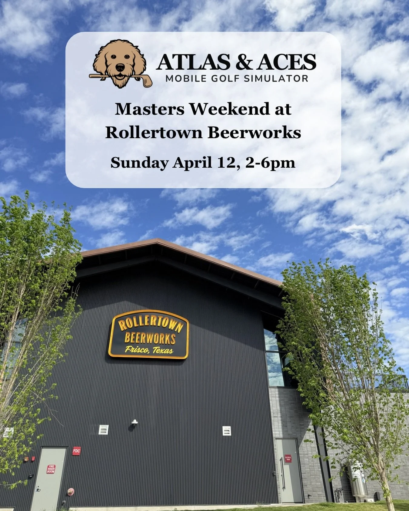 Last day ⛳️

Modified Sunday hours due to weather, we&rsquo;ll see you guys from 2-6pm! Come swing by 🙌