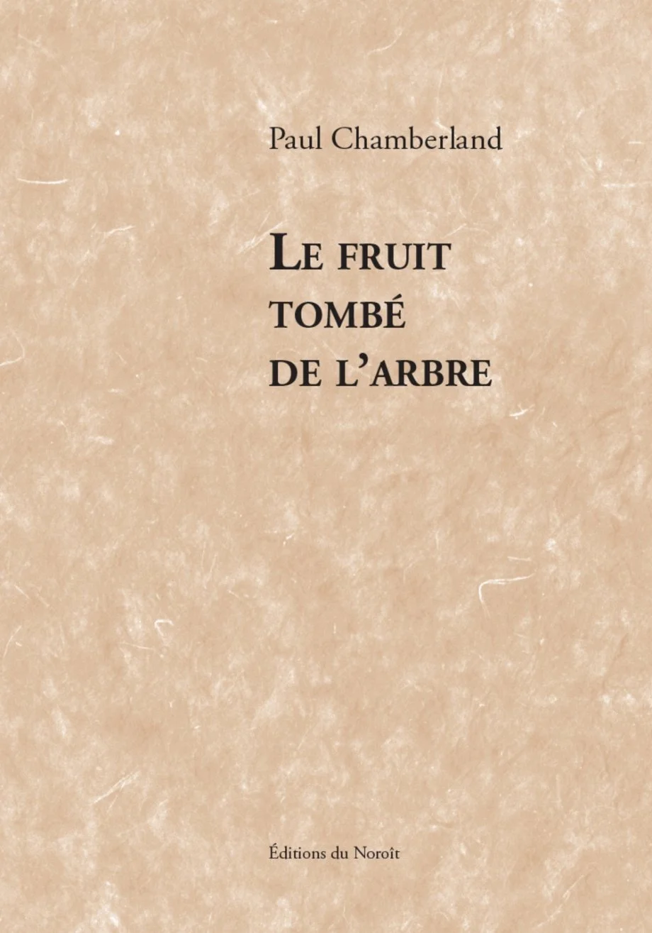 Le fruit tombé de l'arbre, 2017.