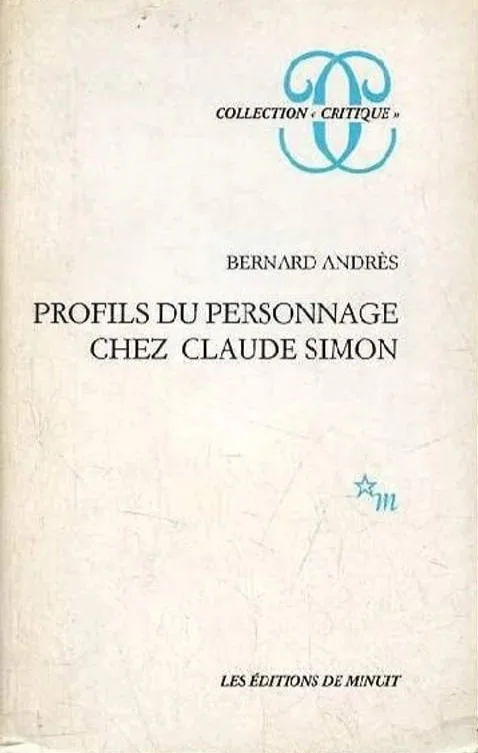 Profils du personnage chez Claude Simon, 1992.