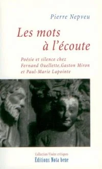Les mots à l'écoute, 1979.
