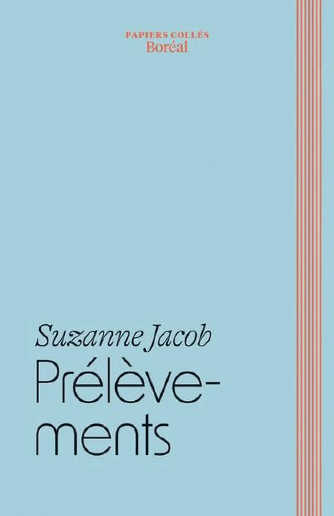 Prélèvements, 2024.