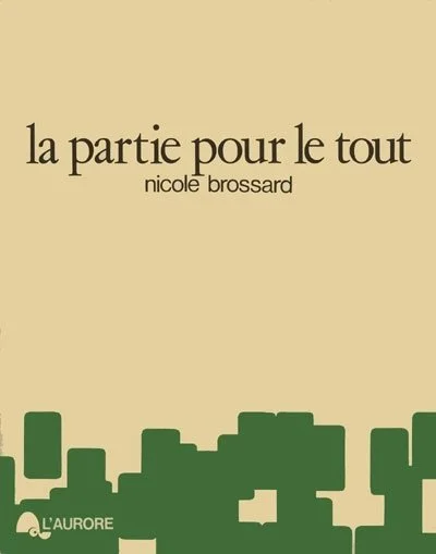 La partie pour le tout, 1975.