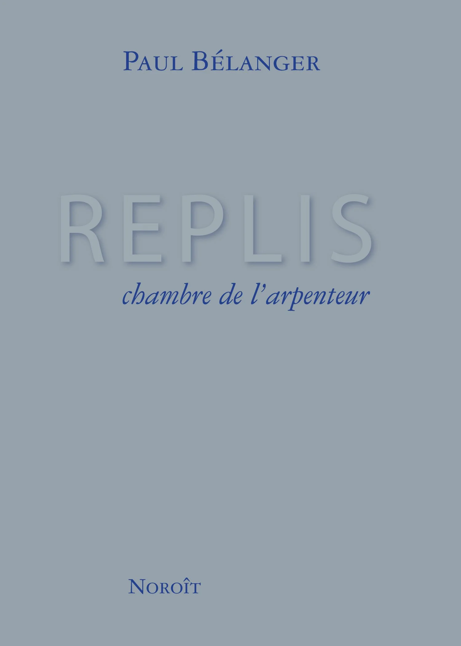 Replis, chambre de l’arpenteur, 2012.