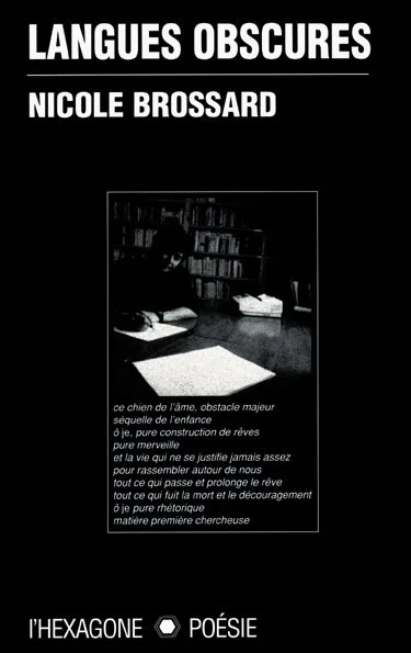Langues obscures, 1992.