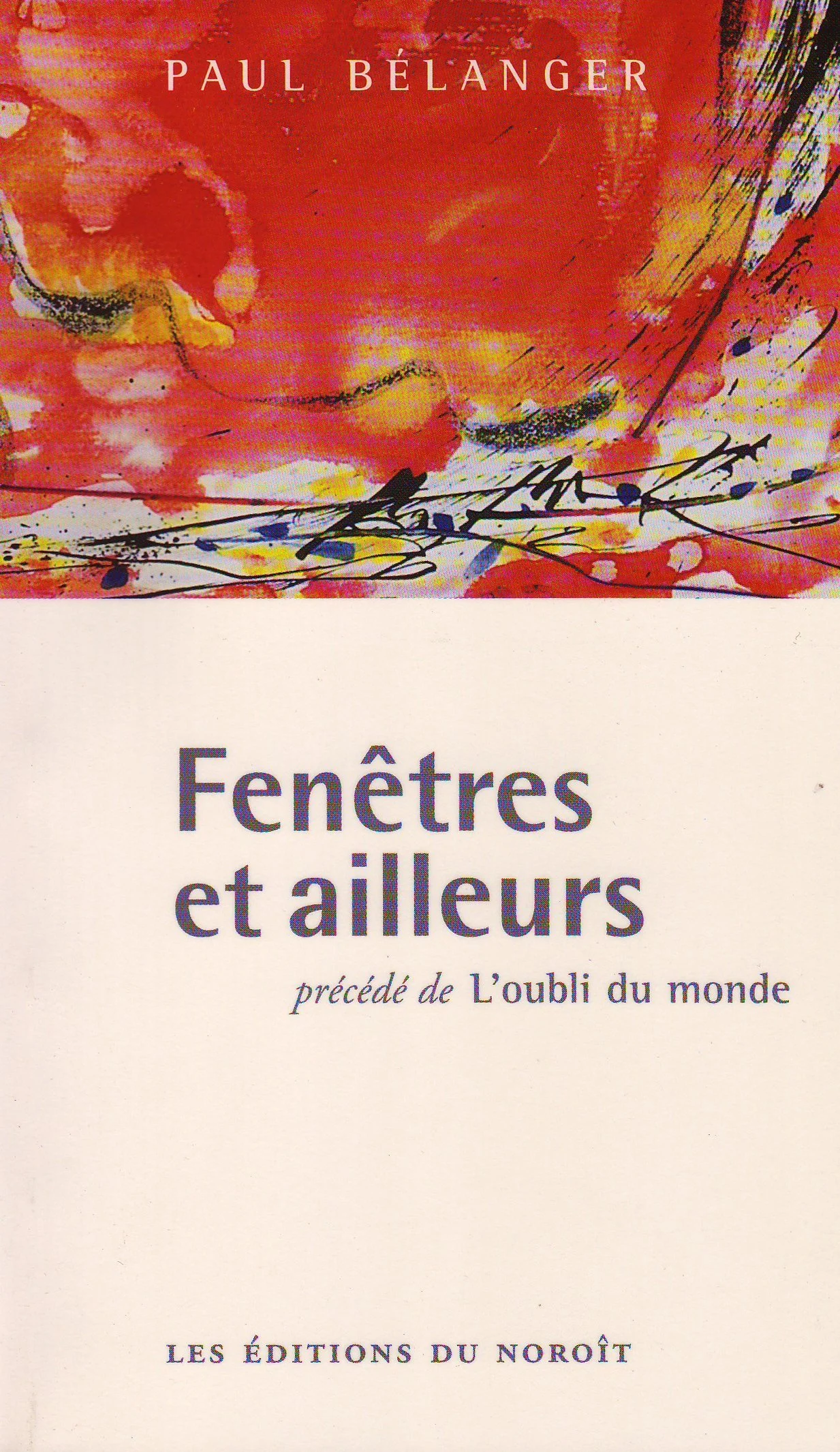 Fenêtres et ailleurs, 1996 ; L'oubli du monde, 1993.