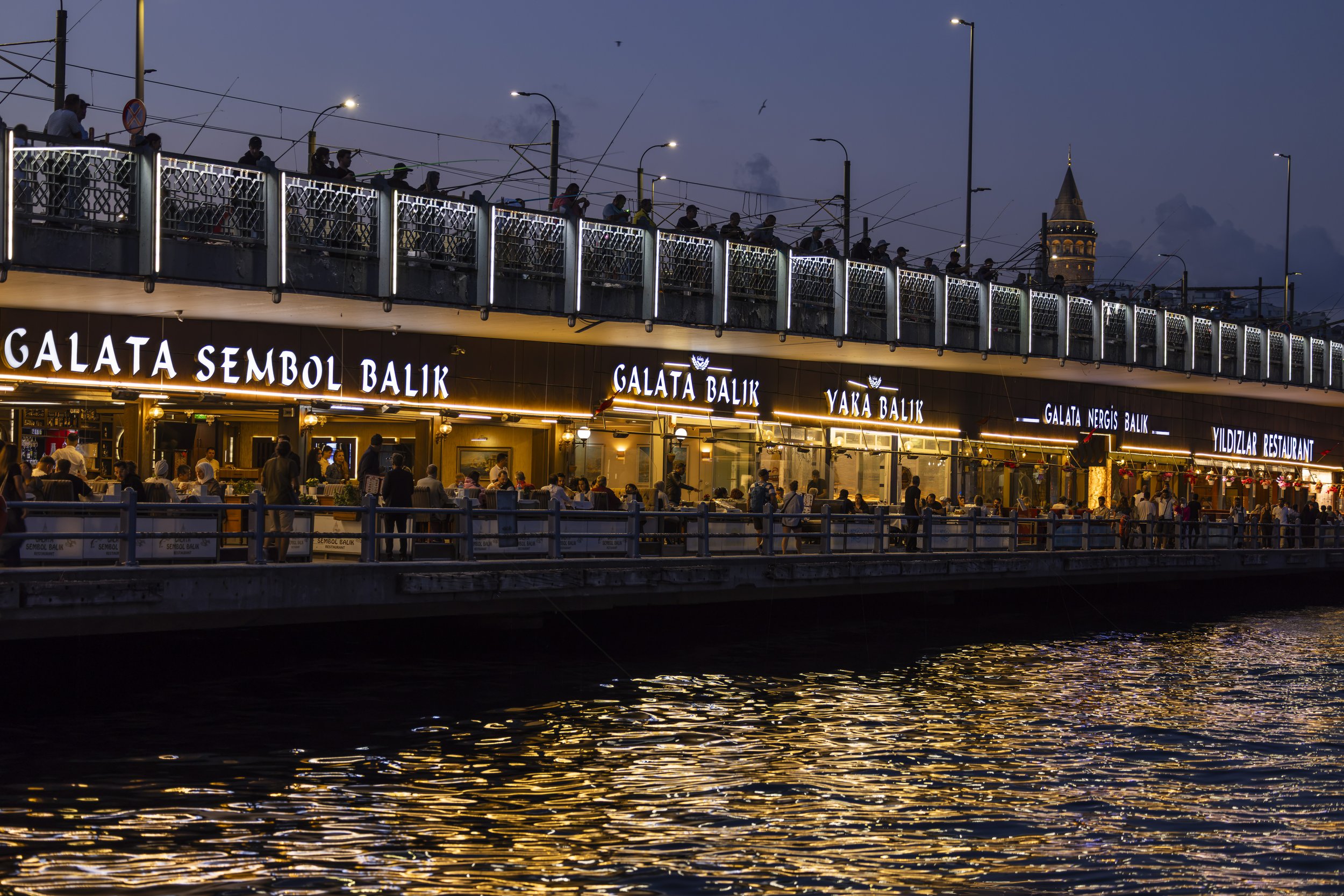 Galata Bridge - Istanbul, Türkiye