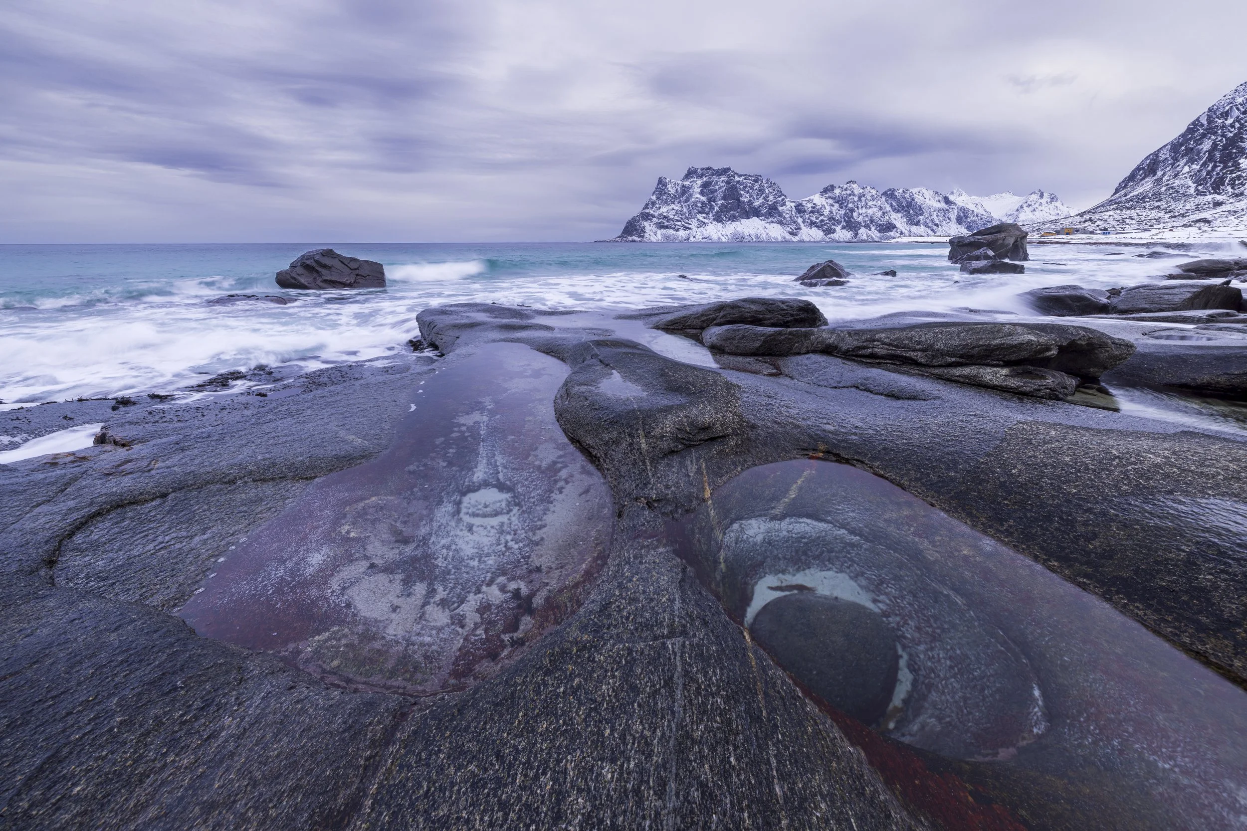 "Devil's Eye", Uttakleiv Beach