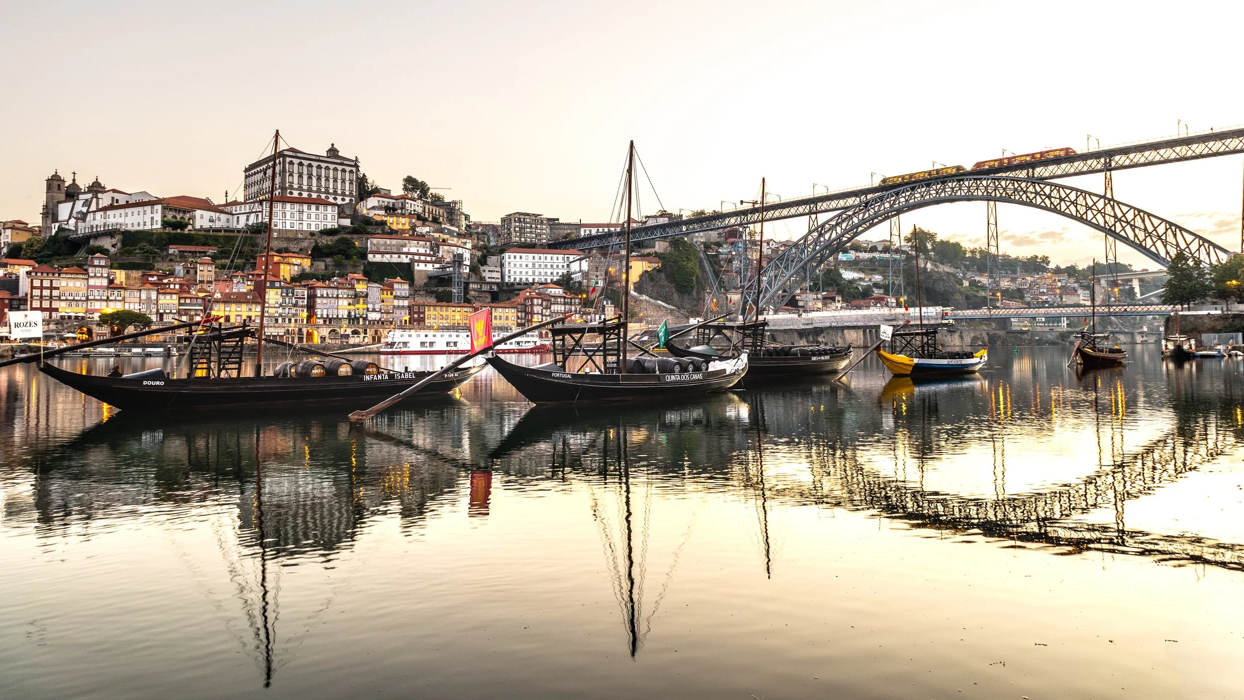 Rabelo Boats - Porto, Portugal