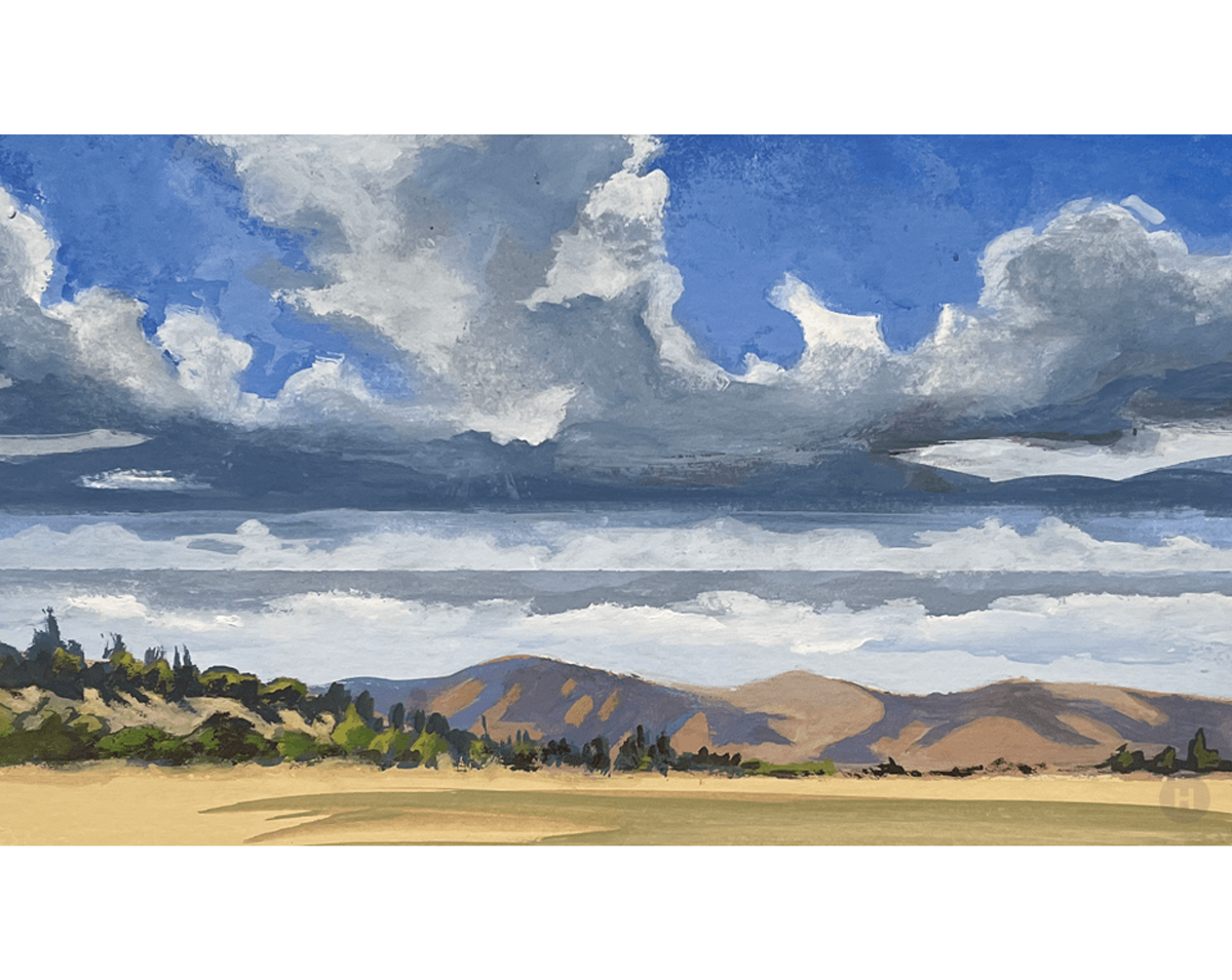 Las Trampas ridge from North Gate