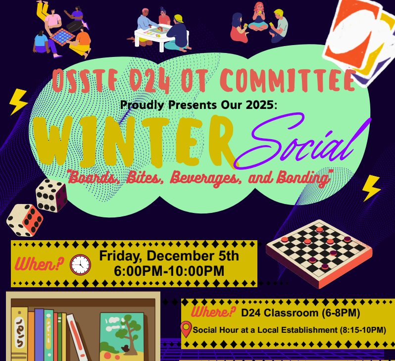 Occasional Teachers' Winter Social Friday December 5