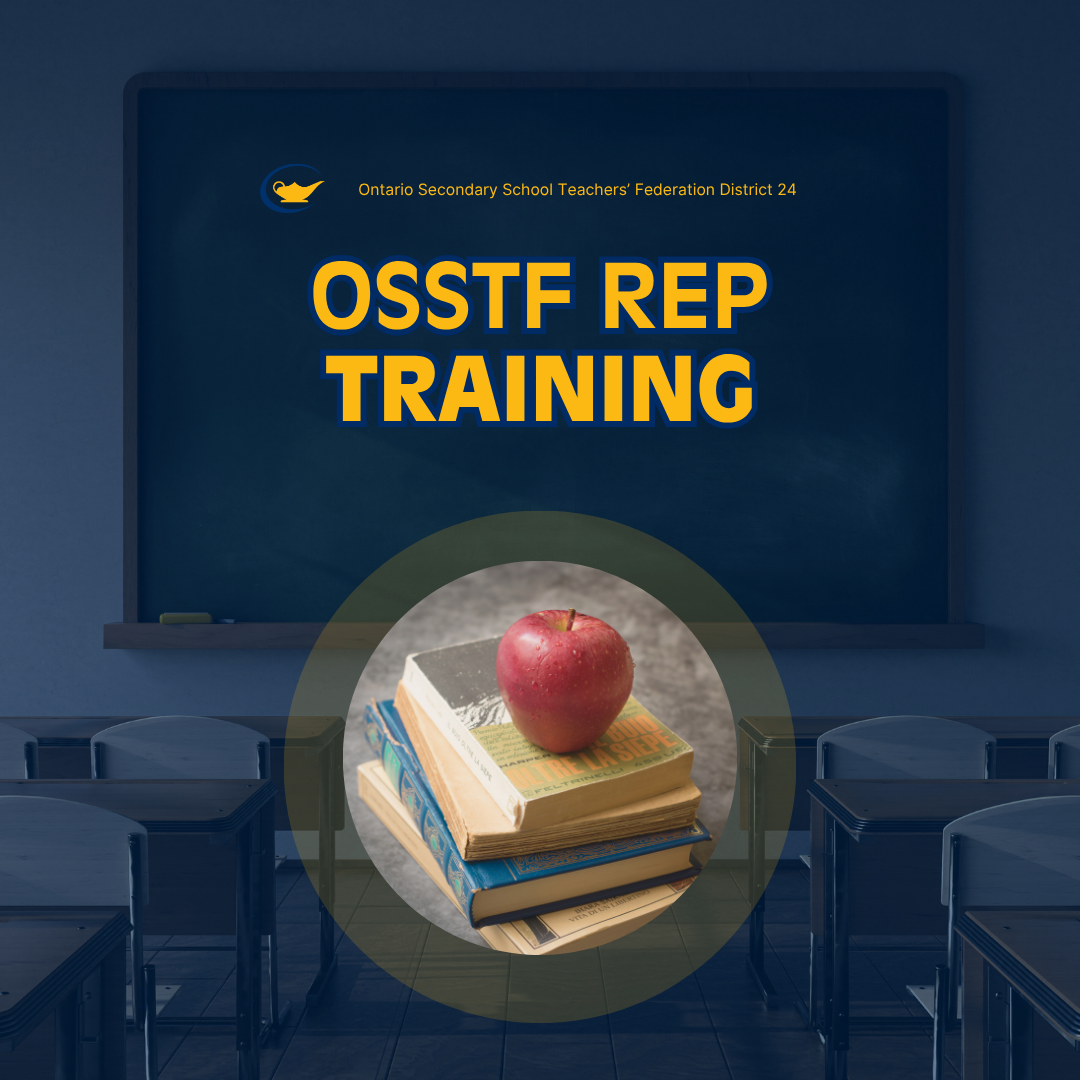 OSSTF Rep Training