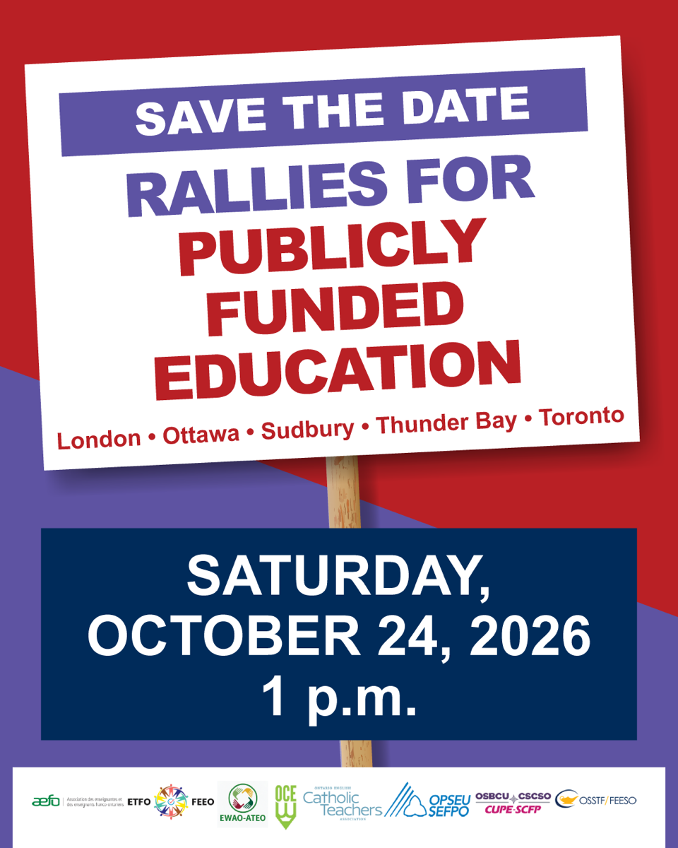 RALLY FOR PUBLIC EDUCATION