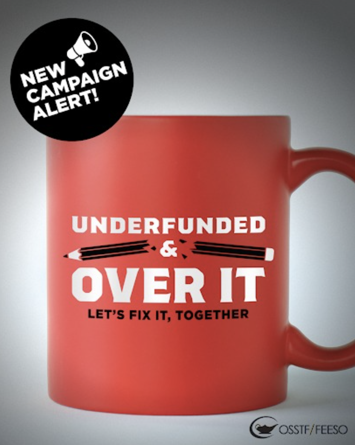New Campaign Alert: Underfunded and Over It!